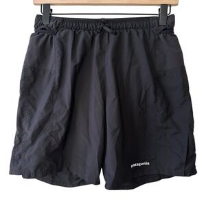 Patagonia Men's Baggies Longs 7" Shorts Black Nylon Style 24687 Size Small NOTE